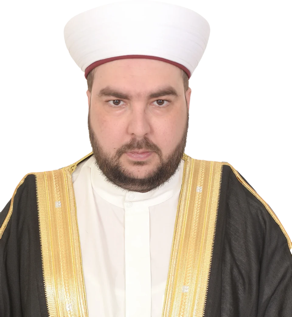 Portrait en couleur de Cheikh Mohammad Hady Hajjar